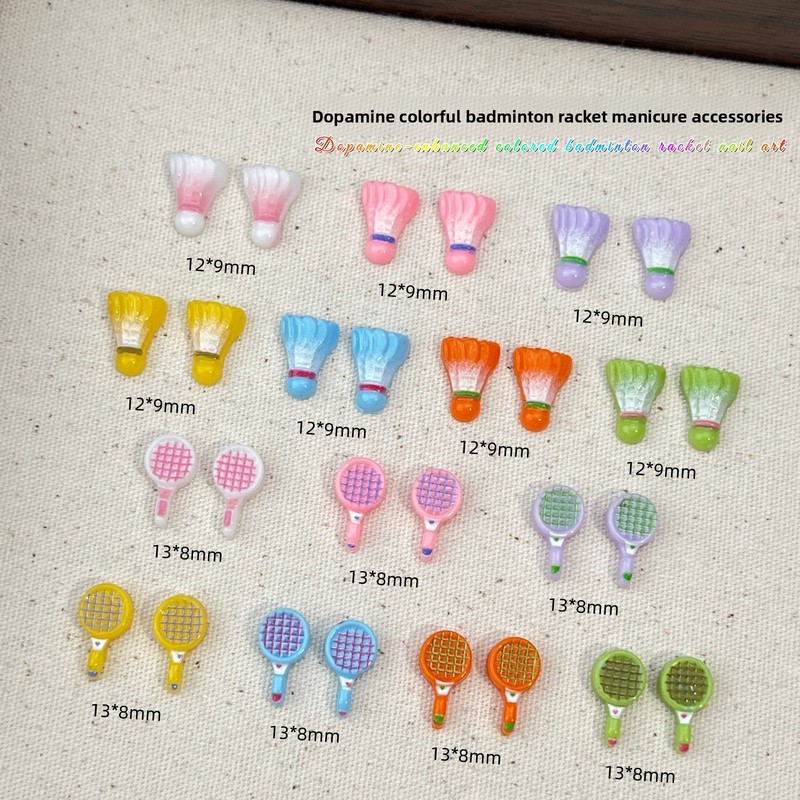 20 pz. Mini Ciondoli 3D a Form - Badminton Minion recensione e prezzo